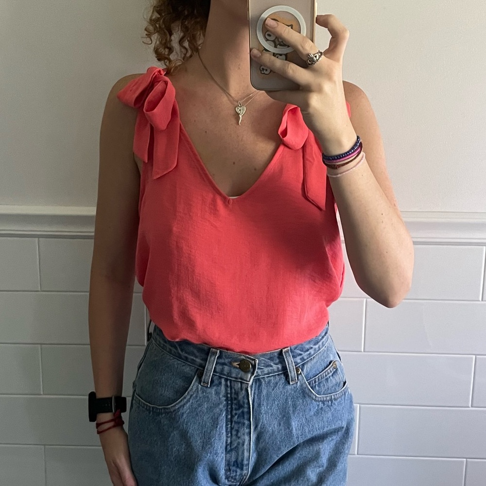 Coral Tank top